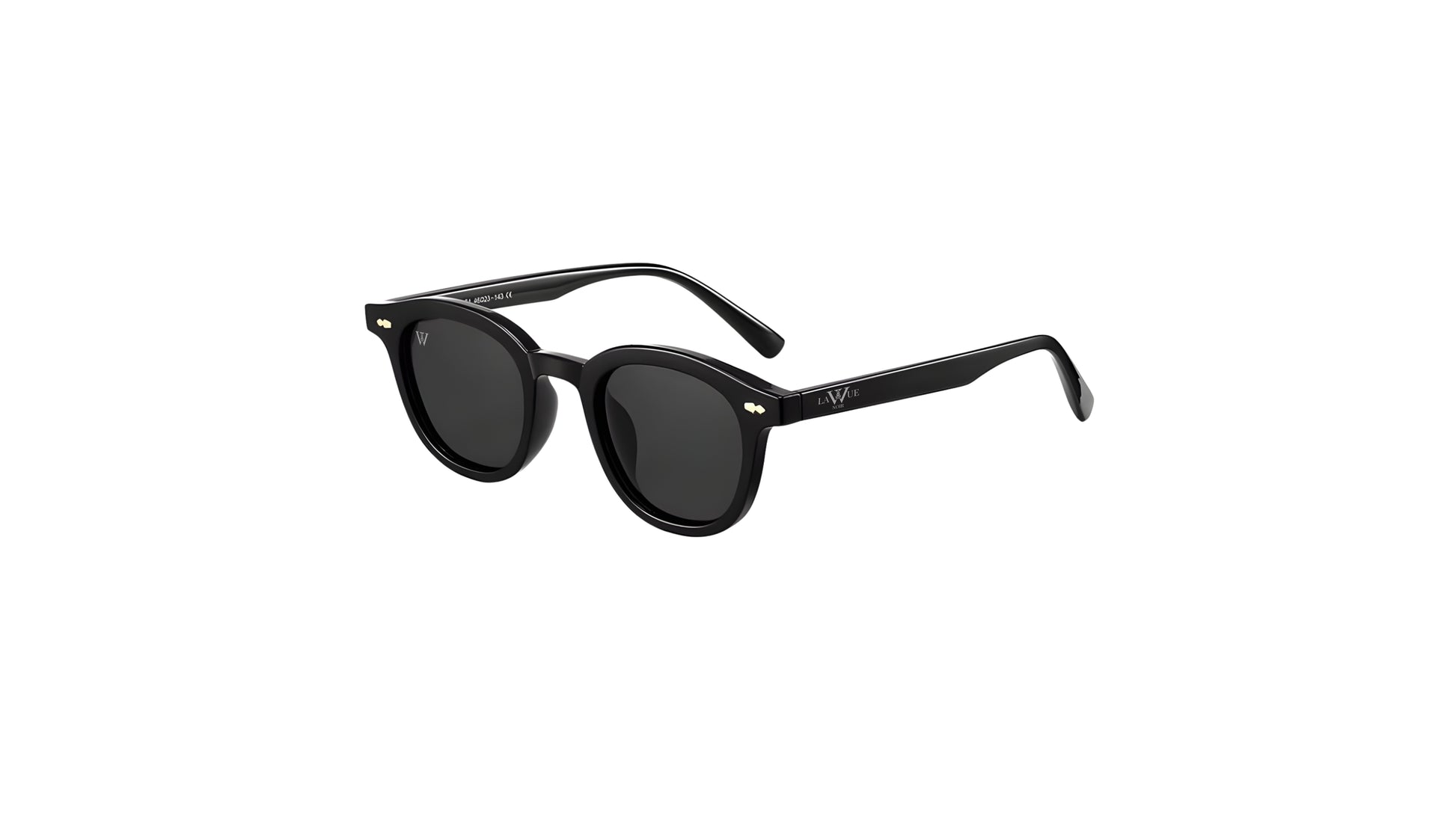 LAWUE NOIR Sunglasses - Obsidian Black